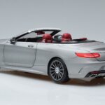 Mercedes S-Class A217 Kabriolet Šedý Norev 1:18 B66960355 Kov - image 7 of 8