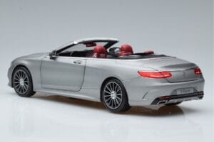 Mercedes S-Class A217 Kabriolet Šedý Norev 1:18 B66960355 Kov – obrázok 7 z 8