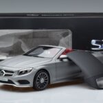 Mercedes S-Class A217 Kabriolet Šedý Norev 1:18 B66960355 Kov - image 8 of 8