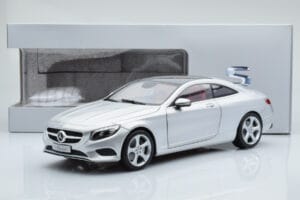 Mercedes S-Class W222 Iridium Strieborný Norev 1:18 B66961242 Kov – obrázok 8 z 8