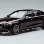 Mercedes S-Class W223 AMG Line Červený Norev 1:18