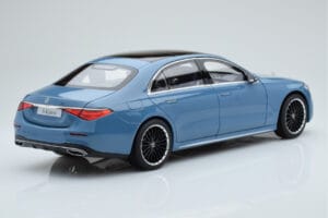 Mercedes S-Class W223 Vintage Modrý Norev 1:18 B66960828 Kov – obrázok 3 z 7