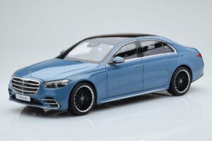 Mercedes S-Class W223 Vintage Modrý Norev 1:18 B66960828