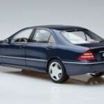 Mercedes S55 AMG W220 Modrý Norev 1:18 183817 Kov - image 6 of 7