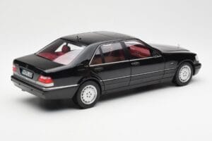 Mercedes S600 W140 Čierny Norev 1:18 183722 Kov – obrázok 3 z 8