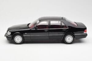 Mercedes S600 W140 Čierny Norev 1:18 183722 Kov – obrázok 4 z 8