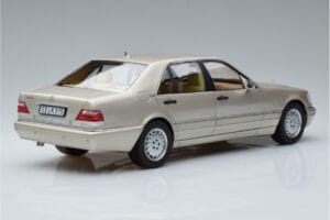 Mercedes S600 W140 Strieborný Norev 1:18 183723 Kov – obrázok 3 z 7
