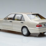 Mercedes S600 W140 Strieborný Norev 1:18 - image 6 of 7
