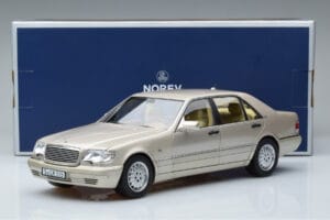 Mercedes S600 W140 Strieborný Norev 1:18 183723 Kov – obrázok 7 z 7
