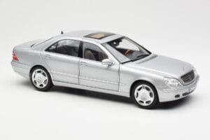 Mercedes S600 W220 Strieborný Metalíza Norev 1:18 183810 Kov – obrázok 6 z 8