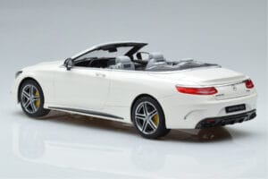 Mercedes AMG S63 A217 Kabriolet Diamond Biely GT Spirit 1:18 B66965712 Živica – obrázok 5 z 6