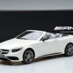 Mercedes AMG S63 A217 Kabriolet Diamond Biely GT Spirit 1:18 - image 6 of 6