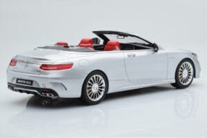 Mercedes AMG S65 A217 Kabriolet Strieborný GT Spirit 1:18 GT764 Živica – obrázok 2 z 6