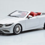 Mercedes AMG S65 A217 Kabriolet Strieborný GT Spirit 1:18