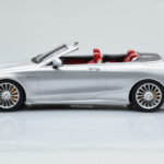 Mercedes AMG S65 A217 Kabriolet Strieborný GT Spirit 1:18 - image 3 of 6