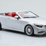 Mercedes AMG S65 A217 Kabriolet Strieborný GT Spirit 1:18 - image 4 of 6
