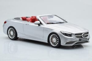 Mercedes AMG S65 A217 Kabriolet Strieborný GT Spirit 1:18 GT764 Živica – obrázok 4 z 6