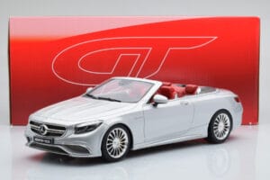 Mercedes AMG S65 A217 Kabriolet Strieborný GT Spirit 1:18 GT764 Živica – obrázok 6 z 6