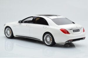 Mercedes AMG S65 W222 Biely GT Spirit 1:18 B66960371 Živica – obrázok 5 z 8