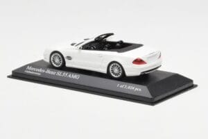 Mercedes SL 55 AMG R230 Biely Minichamps 1:43 400036170 Kov – obrázok 3 z 4