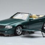 Mercedes SL500 R129 Zelený Metalíza Norev 1:18 183753 Kov - image 3 of 8