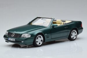 Mercedes SL500 R129 Zelený Metalíza Norev 1:18 183753 Kov