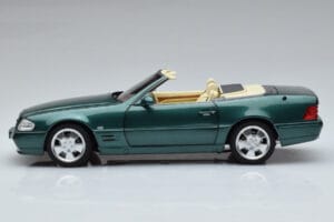 Mercedes SL500 R129 Zelený Metalíza Norev 1:18 183753 Kov – obrázok 5 z 8