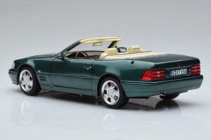 Mercedes SL500 R129 Zelený Metalíza Norev 1:18 183753 Kov – obrázok 7 z 8