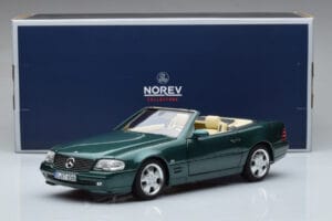 Mercedes SL500 R129 Zelený Metalíza Norev 1:18 183753 Kov – obrázok 8 z 8