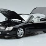 Mercedes SL500 R230 Čierny Norev 1:18 183840 Kov - image 2 of 8