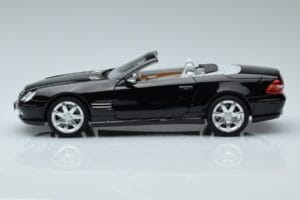 Mercedes SL500 R230 Čierny Norev 1:18 183840 Kov – obrázok 4 z 8