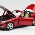 Mercedes SLK R172 Designo Zircon Červený Minichamps 1:18 B66960513 - image 2 of 8