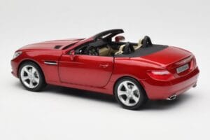 Mercedes SLK R172 Designo Zircon Červený Minichamps 1:18 B66960513 Kov – obrázok 7 z 8