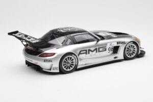 Mercedes SLS AMG GT3 #96 M. Hakkinen AMG Customer Sports 6 Hours of Zhuhai ILMC 2011 Minichamps 1:18 B66960197 Kov – obrázok 2 z 6