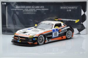 Mercedes SLS AMG GT3 Hankook Team Heico #65 T. Heyer / B. Schneider / M. Arnold / G. Margaritis 24 Hours of Nurburgring 2012  – obrázok 6 z 6