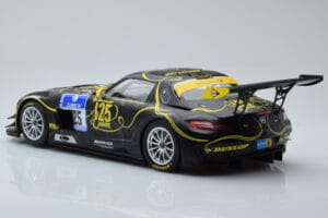 Mercedes SLS AMG GT3 Rowe Racing #125 Zehe / Bullitt / Renger / Hartung ADAC 24 Hours of Nurburgring 2013 Minichamps 1:18 151 – obrázok 5 z 6