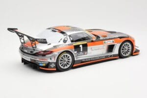 Mercedes SLS AMG GT3 #1 Team Abu Dhabi By Black Falcon K. Al Qubaisi / Edwards / M. Bleekemolen / B. Schneider Winners 24 Hou – obrázok 2 z 6