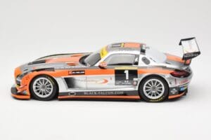Mercedes SLS AMG GT3 #1 Team Abu Dhabi By Black Falcon K. Al Qubaisi / Edwards / M. Bleekemolen / B. Schneider Winners 24 Hou – obrázok 3 z 6