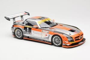 Mercedes SLS AMG GT3 #1 Team Abu Dhabi By Black Falcon K. Al Qubaisi / Edwards / M. Bleekemolen / B. Schneider Winners 24 Hou – obrázok 4 z 6