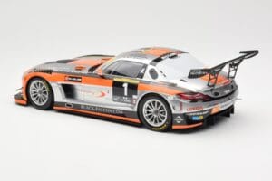 Mercedes SLS AMG GT3 #1 Team Abu Dhabi By Black Falcon K. Al Qubaisi / Edwards / M. Bleekemolen / B. Schneider Winners 24 Hou – obrázok 5 z 6