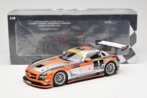 Mercedes SLS AMG GT3 #1 Team Abu Dhabi By Black Falcon K. Al Qubaisi / Edwards / M. Bleekemolen / B. Schneider Winners 24 Hou – obrázok 6 z 6