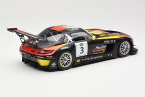 Mercedes SLS AMG GT3 #3 Team Abu Dhabi By Black Falcon K. Al Qubaisi / M. Bleekemolen / B. Schneider Winners Gulf 12 Hours Ab – obrázok 2 z 6