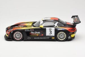 Mercedes SLS AMG GT3 #3 Team Abu Dhabi By Black Falcon K. Al Qubaisi / M. Bleekemolen / B. Schneider Winners Gulf 12 Hours Ab – obrázok 3 z 6