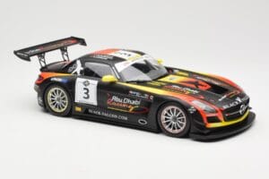 Mercedes SLS AMG GT3 #3 Team Abu Dhabi By Black Falcon K. Al Qubaisi / M. Bleekemolen / B. Schneider Winners Gulf 12 Hours Ab – obrázok 4 z 6