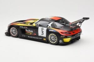 Mercedes SLS AMG GT3 #3 Team Abu Dhabi By Black Falcon K. Al Qubaisi / M. Bleekemolen / B. Schneider Winners Gulf 12 Hours Ab – obrázok 5 z 6