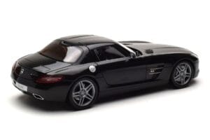 Mercedes SLS AMG Obsidian Čierny Metalíza Minichamps 1:18 B66960042 Kov – obrázok 3 z 7