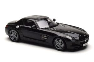 Mercedes SLS AMG Obsidian Čierny Metalíza Minichamps 1:18 B66960042 Kov – obrázok 5 z 7