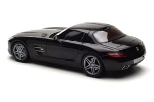 Mercedes SLS AMG Obsidian Čierny Metalíza Minichamps 1:18 B66960042 Kov – obrázok 6 z 7