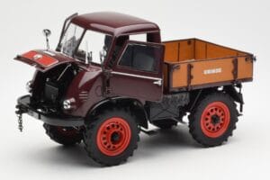 Mercedes Unimog 401 With Westfalia Cabin Schuco 1:18 450014300 Kov – obrázok 2 z 8