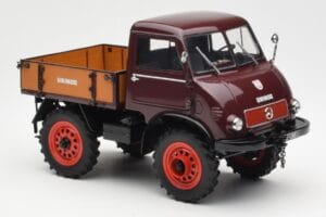 Mercedes Unimog 401 With Westfalia Cabin Schuco 1:18 450014300 Kov – obrázok 6 z 8
